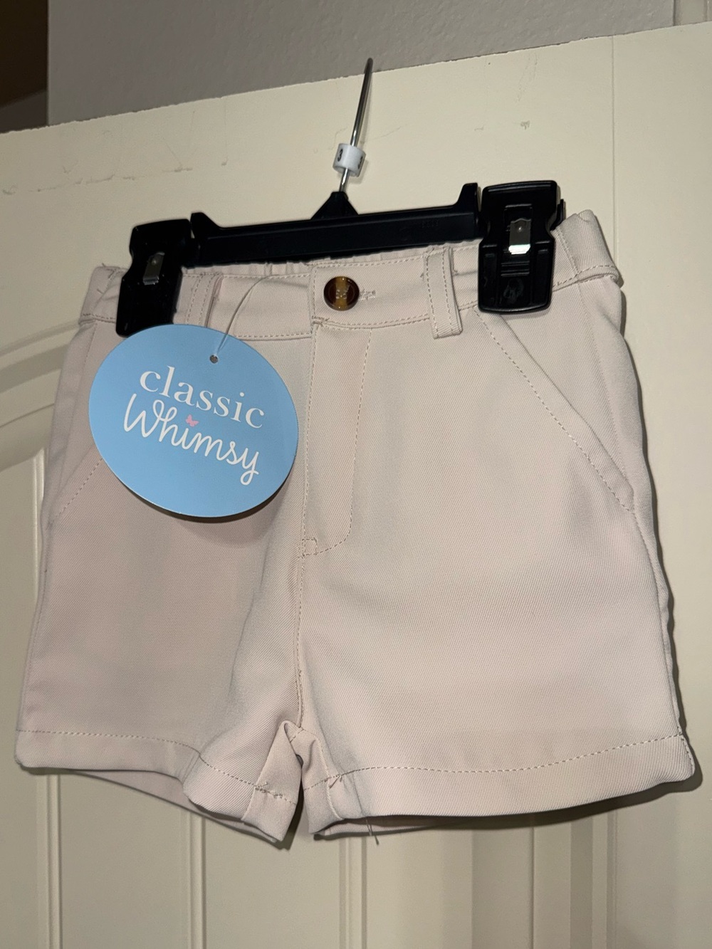 NWT Classic Whimsy Toddler Boy Khaki Shorts | Boutique Spring Summer Outfit